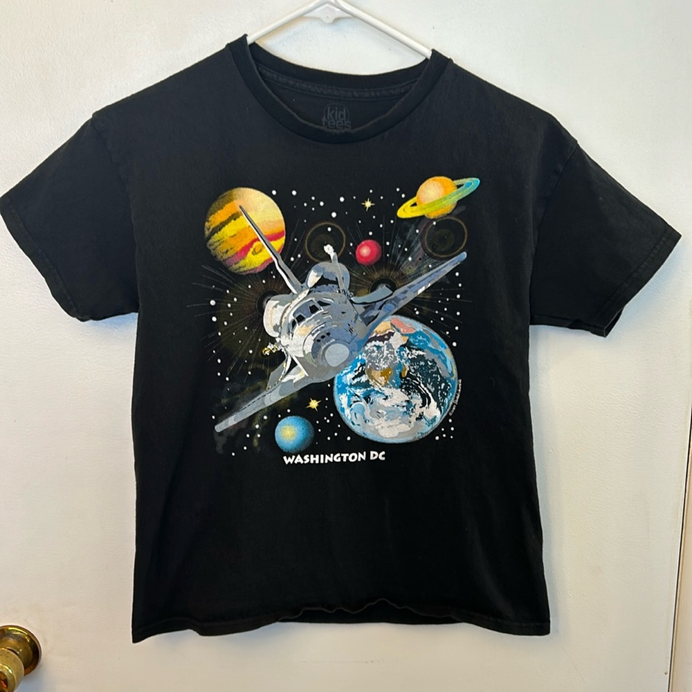 Washington DC Kids T-shirt Black Medium